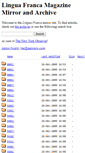 Mobile Screenshot of linguafranca.mirror.theinfo.org